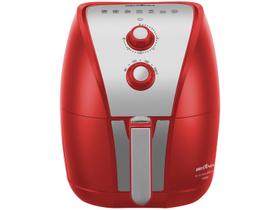 Fritadeira Elétrica sem Óleo/Air Fryer Britânia BFR11VI Vermelha 4,4L com Timer