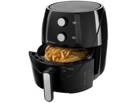 Fritadeira Elétrica sem Óleo/Air Fryer Cadence FRT555 Super Light Fryer+ Preta 3,8L com Timer