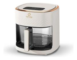 Fritadeira Elétrica Sem Óleo Air Fryer Casa Prestige 4,5 L Creme e Dourada Fritadeira Elétrica Sem Óleo Air Fryer Casa Prestige 4,5 L Creme e Dourada