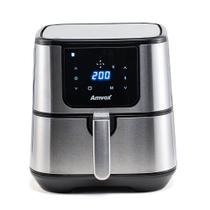 Fritadeira elétrica sem óleo Air Fryer digital 7L 1.700W - ARF 1255 - Amvox