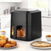Fritadeira Elétrica Sem Óleo Air Fryer Digital Touch 4L Eletrodoméstico Multifuncional para Cozinha