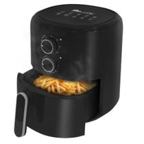 Fritadeira Elétrica Sem Óleo Air Fryer Kian AF103S Preta 127V 4,2L Turbo Air 360 Revestimento Antiaderente e Grelha Inteligente