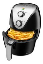 Fritadeira Elétrica Sem Óleo Air Fryer Mondial AF-30 Family Inox IV 3,5l Preta -