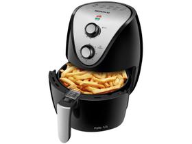 Fritadeira Elétrica sem Óleo/Air Fryer Mondial - Family-IV AF-30I Preta 3,5L com Timer