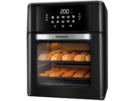 Fritadeira Elétrica sem Óleo/Air Fryer Mondial Forno Oven AFON-12L-FB Preta 12L