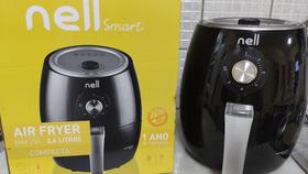 Fritadeira Elétrica sem Óleo/Air Fryer Nell - Preta 2,4L