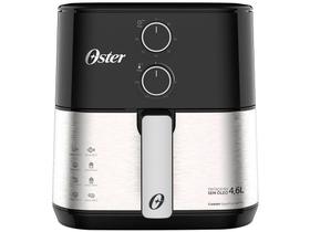 Fritadeira Elétrica sem Óleo/Air Fryer Oster Compact OFRT520 Preta com Timer Inox 4,6L