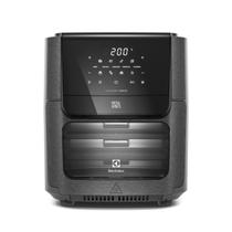 Fritadeira Elétrica sem óleo/Air Fryer Oven - Electrolux EAF90 Grafite 12L Fritadeira Elétrica sem óleo/Air Fryer Oven - Electrolux EAF90 Grafite 12L