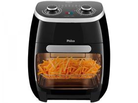 Fritadeira Elétrica sem Óleo/Air Fryer Philco - 2 em 1 Air Fry e Forno Oven PFR2000P Preto 11L