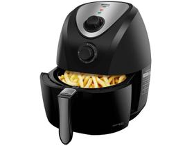 Fritadeira Elétrica Sem Óleo/Air Fryer Philco Air Fry Saúde Preta 4,4L com Timer