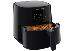 Fritadeira Elétrica sem Óleo/Air Fryer Philips - Walita Essential XL Digital Preta com Timer 4,6L - Philips Walita