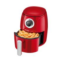 Fritadeira Elétrica sem Óleo Airfryer Antiaderente Easy Red 2,4 litros 1000w Lenoxx 220v