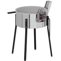 Fritadeira Elétrica TFRE-15 Metalcubas - Estrutura Alumínio c/ Pés Tubulares Aço Carbono 15 Litros Fritadeira Elétrica TFRE-15 Metalcubas - Estrutura Alumínio c/ Pés Tubulares Aço Carbono 15 Litros