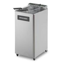 Fritadeira elétrica zona fria com pedestal metalcubas 15 litros foe15p 5000w 220v Fritadeira elétrica zona fria com pedestal metalcubas 15 litros foe15p 5000w 220v