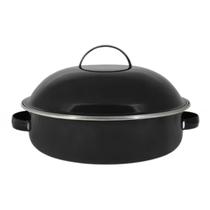 Fritadeira Esmaltada 4L Fogão a Gás, Indução e Lenha Preto Fritadeira Esmaltada 4L Fogão a Gás, Indução e Lenha Preto