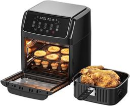 Fritadeira Forno Air Fryer Oven GAABOR 12 Litros, Painel Digital Inteligênte, 2000W Preto Af120t01 127V Fritadeira Forno Air Fryer Oven GAABOR 12 Litros, Painel Digital Inteligênte, 2000W Preto Af120t01 127V