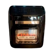 Fritadeira forno preta digital 12 litros 220v Agratto Fritadeira forno preta digital 12 litros 220v Agratto