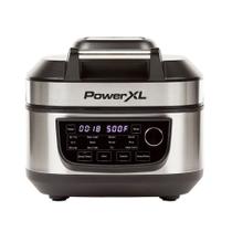 Fritadeira Grill Air Combo PowerXL 6L 12 em 1 1550W em aço inoxidável