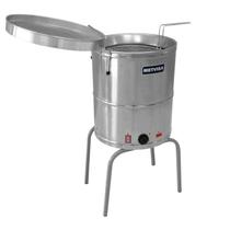 Fritadeira Industrial Agua E Oleo Eletrica 20 Litros 8000W - Metvisa - FIE20M 220 Volts