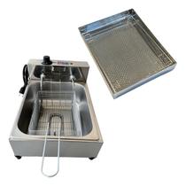 Fritadeira Industrial Cuba 5L Compacta com Escorredor M