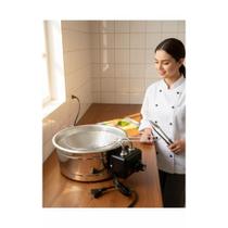 Fritadeira Industrial Elétrica 5L Inox 220V Profissional Fritadeira Industrial Elétrica 5L Inox 220V Profissional