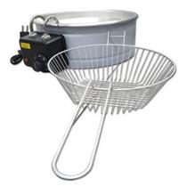 Fritadeira Industrial Elétrica Tacho Profissional 5L Óleo Residencial - Central das Coifas Fritadeira Industrial Elétrica Tacho Profissional 5L Óleo Residencial - Central das Coifas