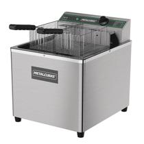 Fritadeira industrial mesa foe15m 18l aço inox metalcubas Fritadeira industrial mesa foe15m 18l aço inox metalcubas
