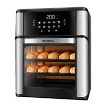 Fritadeira Mondial Air Fryer Oven 12L AFON Preto/Inox 110V