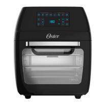 Fritadeira Oster Forno 3 em 1 Preta, Timer, Antiaderente, com Desligamento Automático, Bandeja, Funções pré-programadas, Capacidade - OFRT780 - 220V