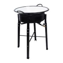 Fritadeira Pasteleiro Grande Fogão Industrial À Gás C/tacho