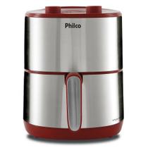 Fritadeira Philco Air Fry 4 Litros Redstone Vermelha PFR10VI - 220 Volts