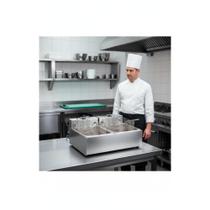Fritadeira Profissional 5000W Aço Inox Voltagem Única