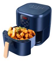 Fritadeira Sem Óleo Air Fryer 6l 1400w Facilita Fry Azul