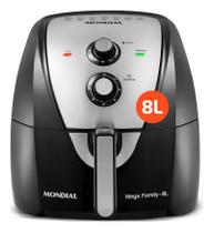Fritadeira Sem Óleo Air Fryer 8L, Mondial, 1900W - AFN-80-BI