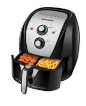 Fritadeira Sem Óleo Air Fryer 8L Mondial Preto/Inox 1900W - AFD-80-BI Fritadeira Sem Óleo Air Fryer 8L Mondial Preto/Inox 1900W - AFD-80-BI