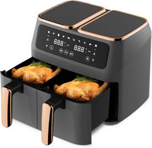 Fritadeira Sem Óleo Air Fryer Dupla 2800W 220V