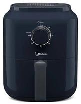 Fritadeira sem oleo air fryer midea 3l 1325w c/ timer azul 127v