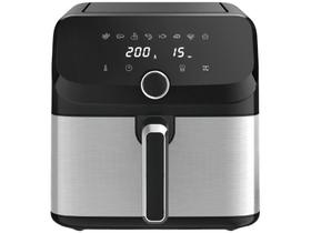 Fritadeira sem Óleo Airfryer Arno Mega 7,5L Digital Inox AFD7