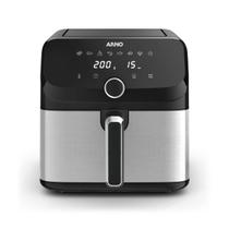 Fritadeira sem Óleo Airfryer Arno Mega 7,5L Digital Inox AFD7 Fritadeira sem Óleo Airfryer Arno Mega 7,5L Digital Inox AFD7