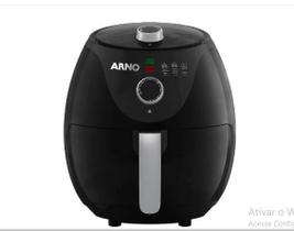 Fritadeira sem óleo Arno Airfry Easy Fry com 3,2 litros Hot Air e Cesto Removível Preta