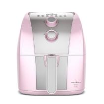 Fritadeira Sem Óleo Britânia Rosa 5.5L 1500W BAFE53 Antiaderente Timer
