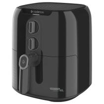 Fritadeira sem oleo cadence 4l 1500w preta cook fryer frt 580 220v frt580-220