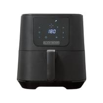 Fritadeira Sem Óleo Com Painel Digital 7 Litros Afd7q-b2 1700W Black Decker - Preto - 220V