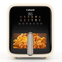 Fritadeira sem óleo Fullwill 7,5 qt 12 em 1 1700 W Branco Cremoso