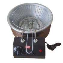 Fritadeira Tacho Elétrico 3,5 litros Alumínio Profissional