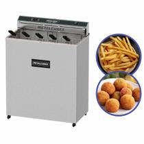 Fritadeira Zona Fria de Óleo Elétrico 30 Litros com 5 Cestos Inox Metalcubas Fritadeira Zona Fria de Óleo Elétrico 30 Litros com 5 Cestos Inox Metalcubas