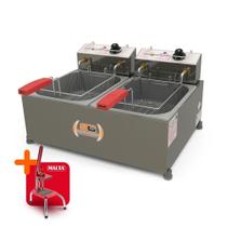 Fritador 10L Pr-20E 220V Progás E Cortador De Legumes