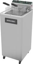 Fritador 220V Metalcubas óleo de pedestal Foe 15 Litros Fritador 220V Metalcubas óleo de pedestal Foe 15 Litros