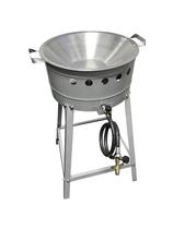 Fritador à Gás Alta Pressão + Tacho 16 Alumínio + Cesto - ITAJOBI.ELETRO