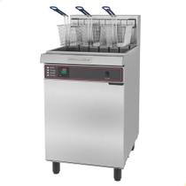 Fritador Água e Óleo Elétrico 3 Cestos Metalcubas FAO 3C 220V Trifásico Fritador Água e Óleo Elétrico 3 Cestos Metalcubas FAO 3C 220V Trifásico